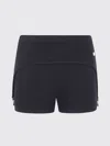 Jean Paul Gaultier Mini Shorts "the Garter" In Black