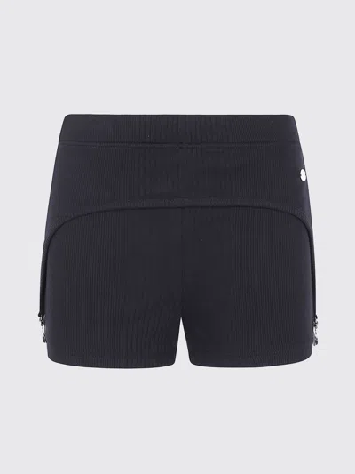 JEAN PAUL GAULTIER SHORTS JEAN PAUL GAULTIER WOMAN COLOR BLACK,H47693002
