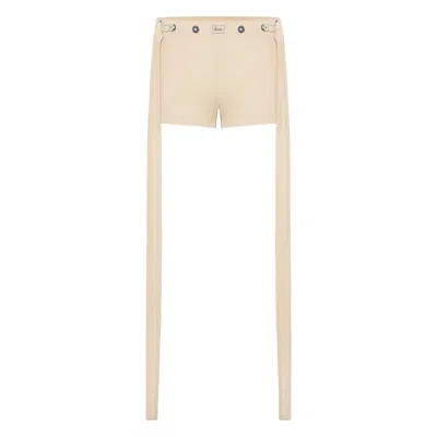 Jean Paul Gaultier Neutrals Shorts Women