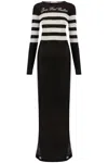 Jean Paul Gaultier Abito In Black/white (black)