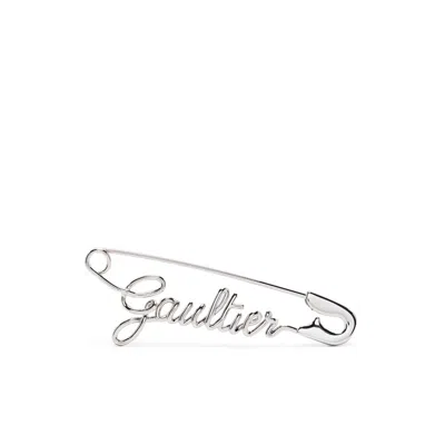JEAN PAUL GAULTIER JEAN PAUL GAULTIER SILVER BROOCHES & PINS WOMEN