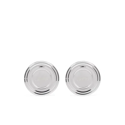 Jean Paul Gaultier Silver Earrings Women In Neutral