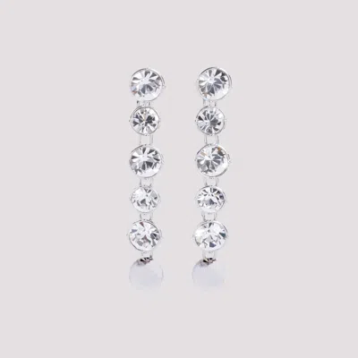 JEAN PAUL GAULTIER SILVER LONG EARRINGS