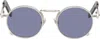 Jean Paul Gaultier Silver 'the 56-8171' Sunglasses In 91 Silver