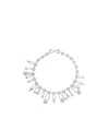 Jean Paul Gaultier Silver 'the Ball' Necklace In White