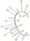 Jean Paul Gaultier Silver 'the Spike' Ear Cuff In 91 Silver