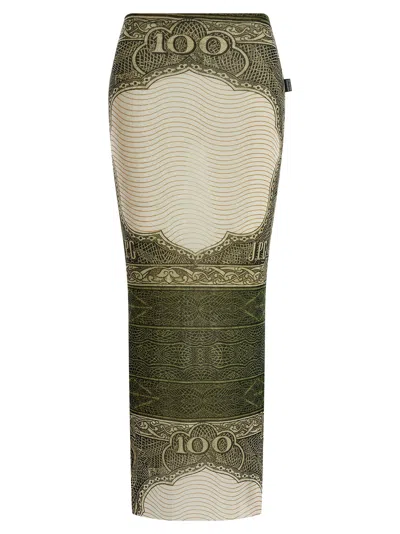 Jean Paul Gaultier Skirt In Green