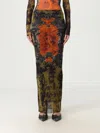 Jean Paul Gaultier Baroque-print Skirt In Multi