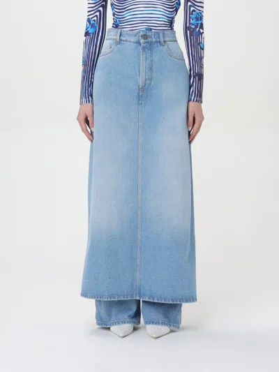 Jean Paul Gaultier Skirt  Woman Color Blue