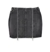 Jean Paul Gaultier Mini Skirt With Pockets And Belt Loops In Black