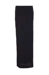 Jean Paul Gaultier Long Skirt In Black