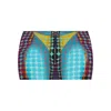 Jean Paul Gaultier Zip-up Dots-print Mini Skirt In Blue