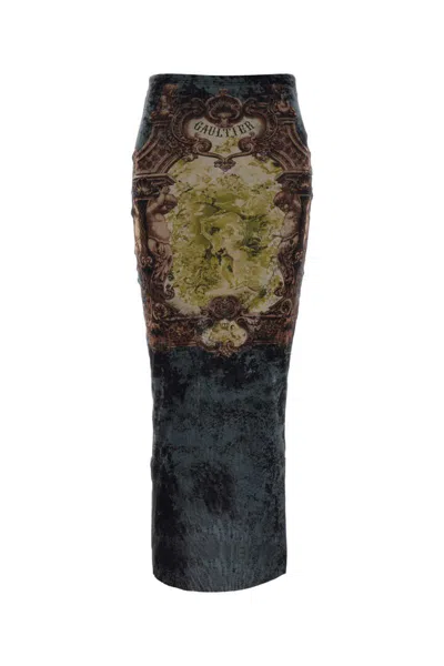 Jean Paul Gaultier Skirts In Black