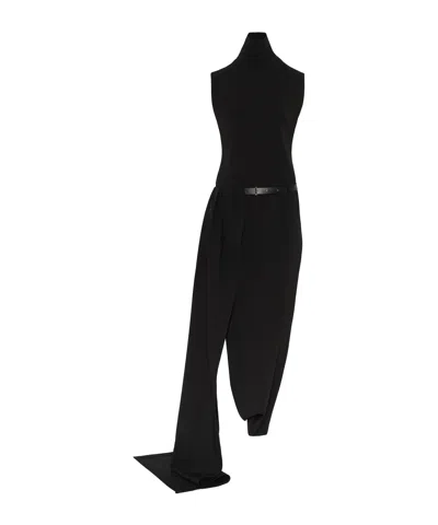 Jean Paul Gaultier Sleeveless Dress In Black
