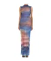 Jean Paul Gaultier Sleeveless Dress In Gray