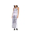 Jean Paul Gaultier Sleeveless Dress In White