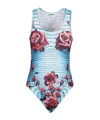 Jean Paul Gaultier Sleeveless Jumpsuit In Blue