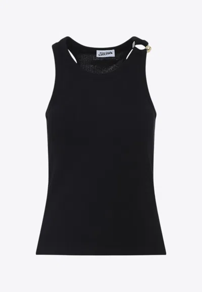 JEAN PAUL GAULTIER SLEEVELESS KNIT TOP