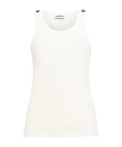 Jean Paul Gaultier Sleeveless Vest In Blue