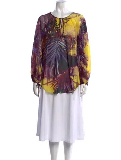Pre-owned Jean Paul Gaultier Soleil Vintage 2000's Blouse In Multi