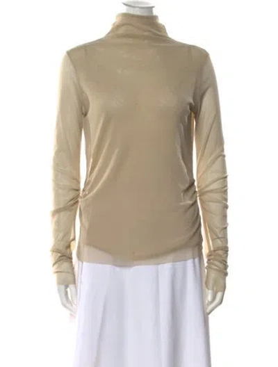Pre-owned Jean Paul Gaultier Soleil Vintage 2000's Top In Neutral
