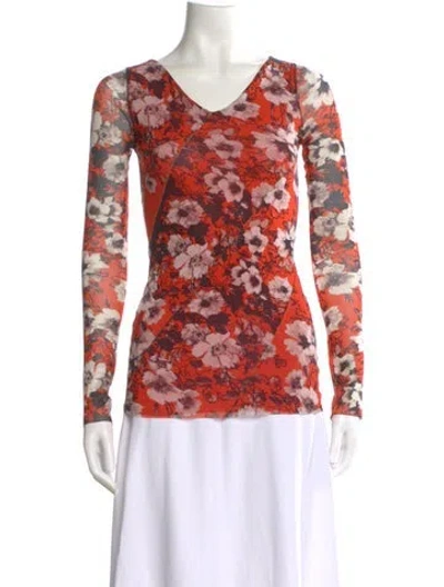 Pre-owned Jean Paul Gaultier Soleil Vintage 2000's Top In Orange