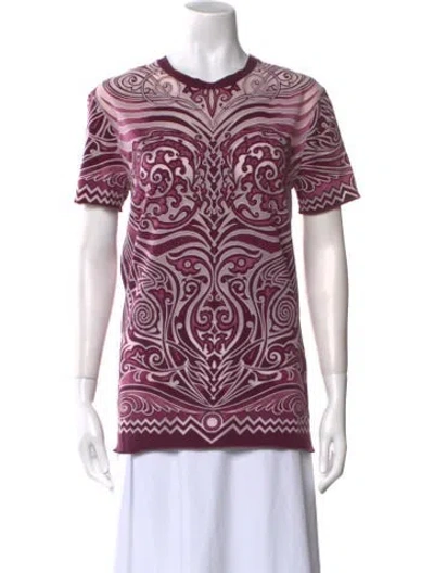 Pre-owned Jean Paul Gaultier Soleil Vintage 2000's T-shirt In Red