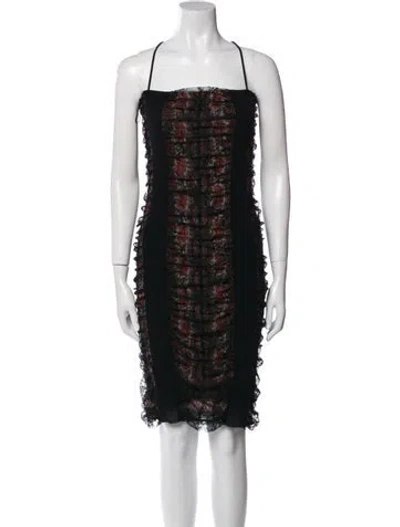 Pre-owned Jean Paul Gaultier Soleil Vintage Knee-length Dress In Black