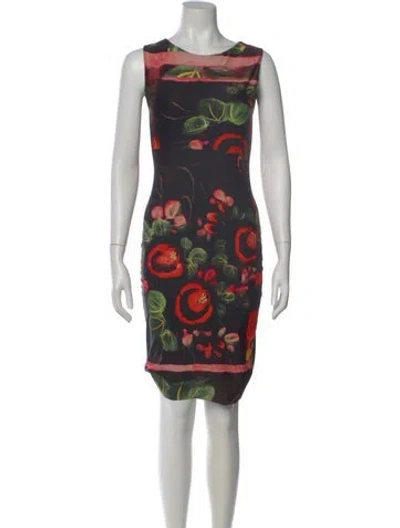 Pre-owned Jean Paul Gaultier Soleil Vintage Knee-length Dress In Black