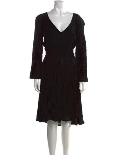 Pre-owned Jean Paul Gaultier Soleil Vintage Knee-length Dress In Black