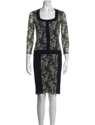 Pre-owned Jean Paul Gaultier Soleil Vintage Knee-length Dress In Black