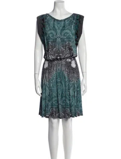 Pre-owned Jean Paul Gaultier Soleil Vintage Knee-length Dress In Blue