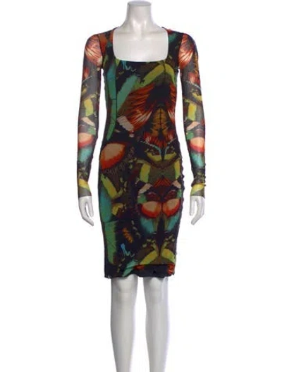 Pre-owned Jean Paul Gaultier Soleil Vintage Knee-length Dress In Multi