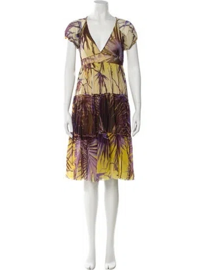 Pre-owned Jean Paul Gaultier Soleil Vintage Knee-length Dress In Multi