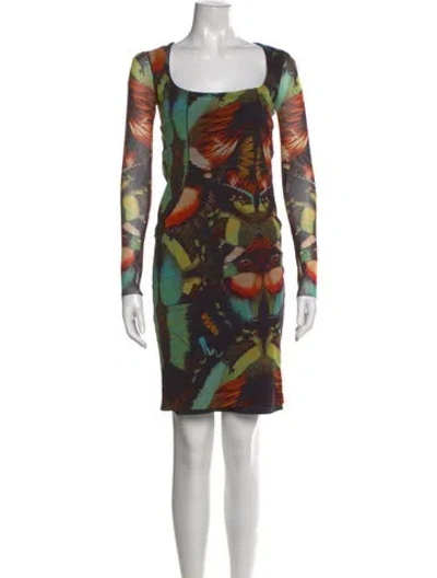 Pre-owned Jean Paul Gaultier Soleil Vintage Knee-length Dress In Multi