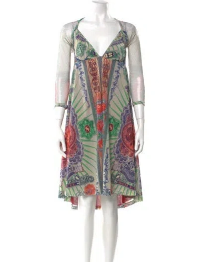 Pre-owned Jean Paul Gaultier Soleil Vintage Knee-length Dress In Neutral