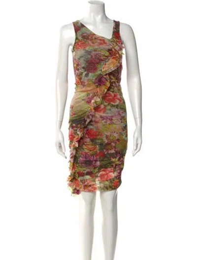 Pre-owned Jean Paul Gaultier Soleil Vintage Knee-length Dress In Pink