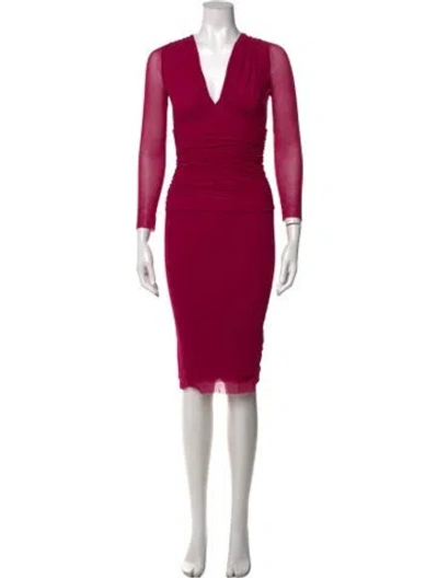 Pre-owned Jean Paul Gaultier Soleil Vintage Knee-length Dress In Pink