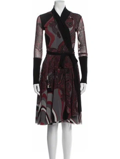 Pre-owned Jean Paul Gaultier Soleil Vintage Knee-length Dress In Red