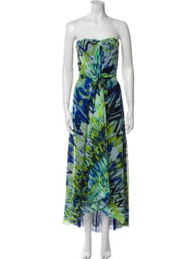 Pre-owned Jean Paul Gaultier Soleil Vintage Long Dress In Multi