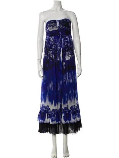 Pre-owned Jean Paul Gaultier Soleil Vintage Long Dress In Multi