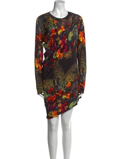 Pre-owned Jean Paul Gaultier Soleil Vintage Midi Length Dress In Black