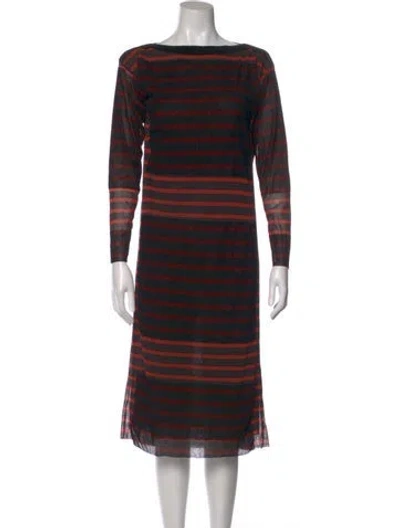 Pre-owned Jean Paul Gaultier Soleil Vintage Midi Length Dress In Multi