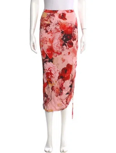 Pre-owned Jean Paul Gaultier Soleil Vintage Midi Length Skirt In Multi