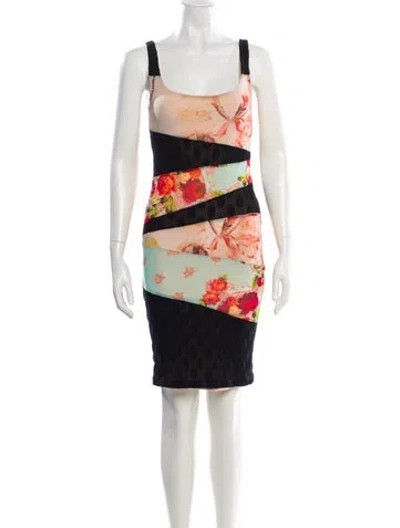 Pre-owned Jean Paul Gaultier Soleil Vintage Mini Dress In Multi
