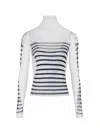 Jean Paul Gaultier Layered Top With Marinière