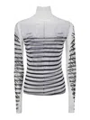 Jean Paul Gaultier Layered Top With Marinière In White