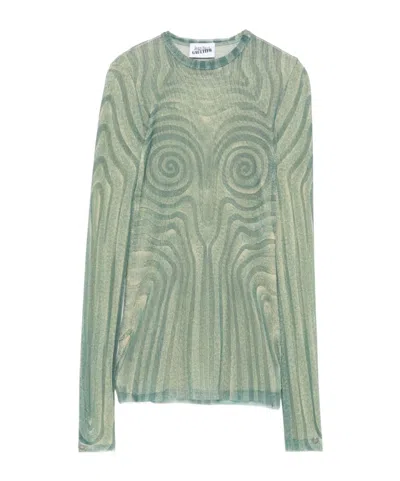 JEAN PAUL GAULTIER JEAN PAUL GAULTIER TULLE TOP