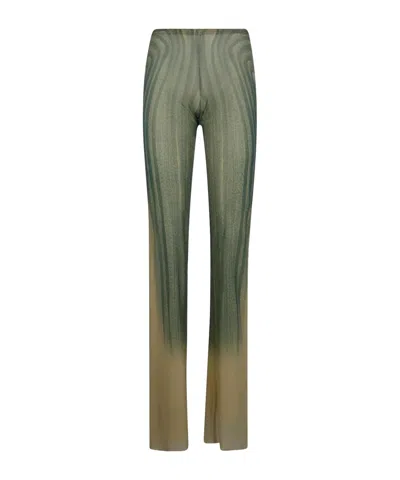Jean Paul Gaultier Spiral-print Trousers