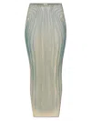 Jean Paul Gaultier Mesh Spiral Long Skirt